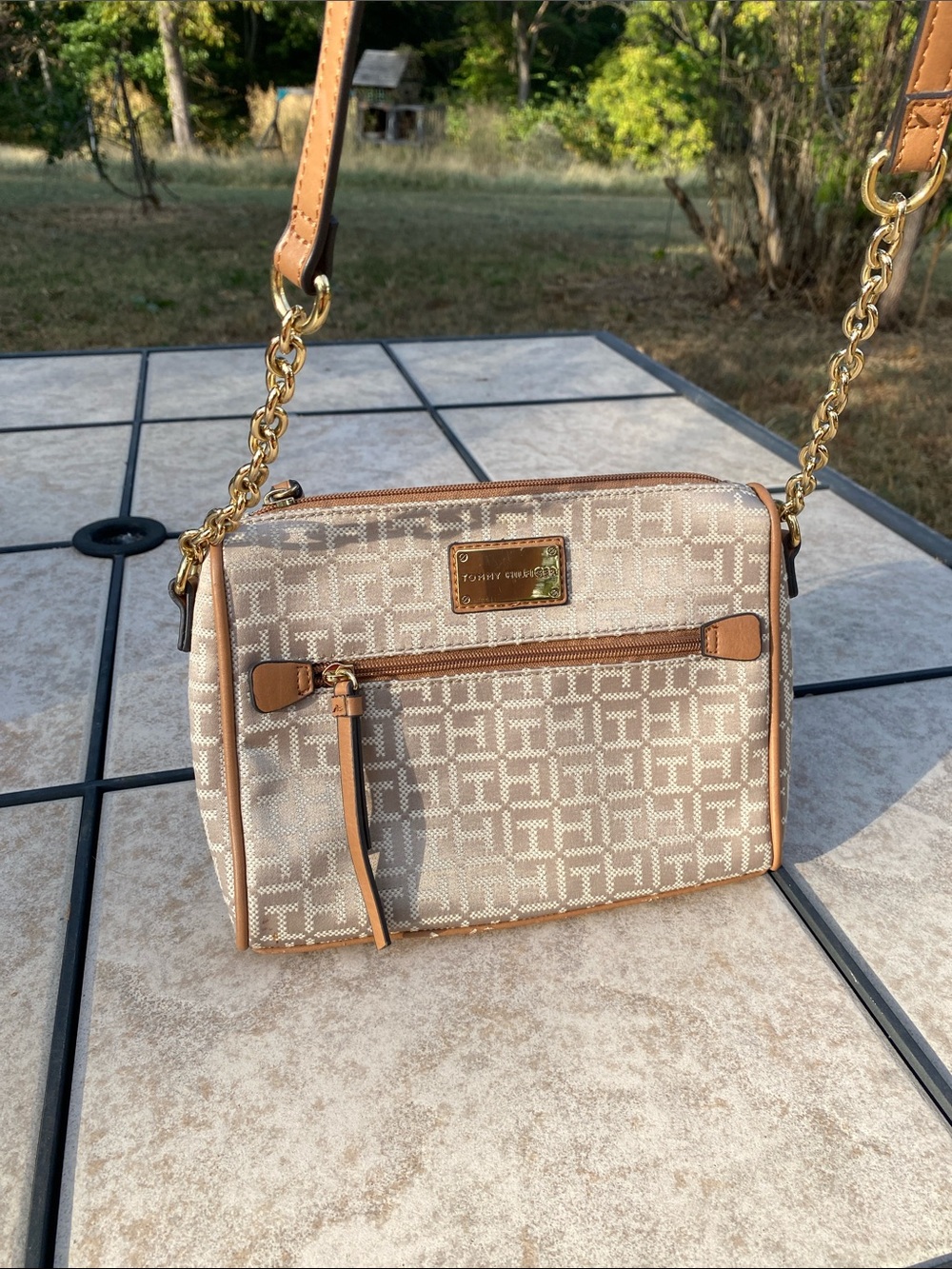 Tommy Hilfiger Monogram Crossbody Bag